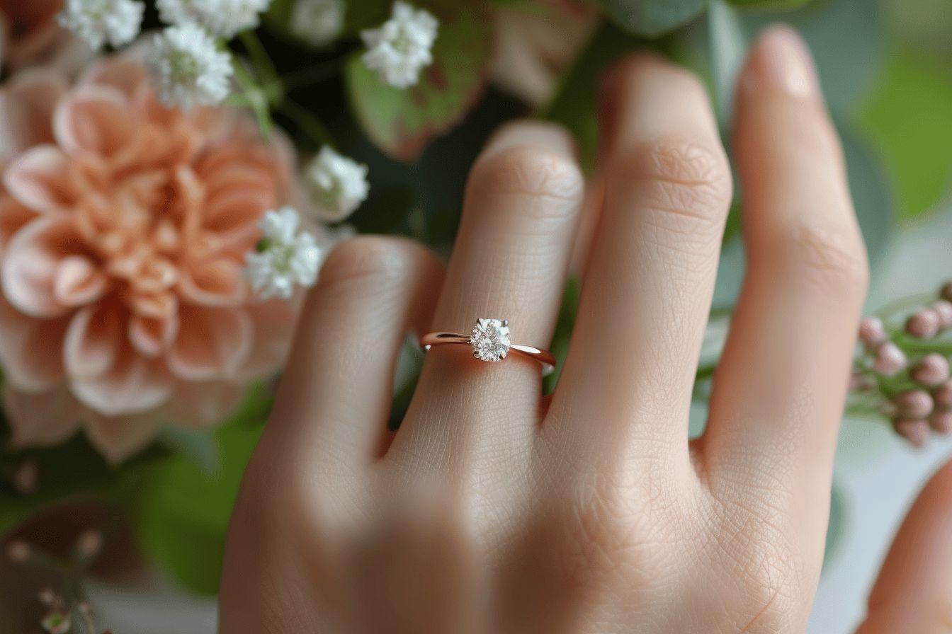 Où mettre sa bague de fiançailles après le mariage : guide pratique