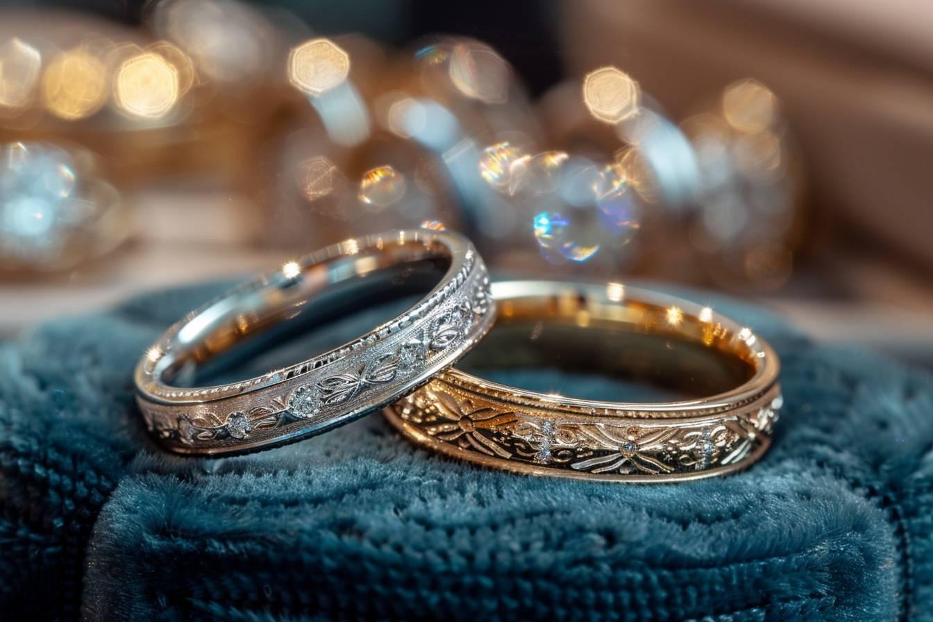 Platine ou or blanc : quel métal précieux pour votre bague de mariage ?